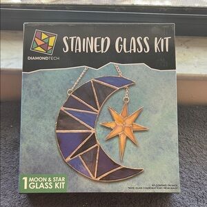 Diamond Tech Moon & Star Stained Glass Kit